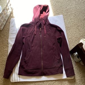 Lululemon Hoodie with a velour like inside